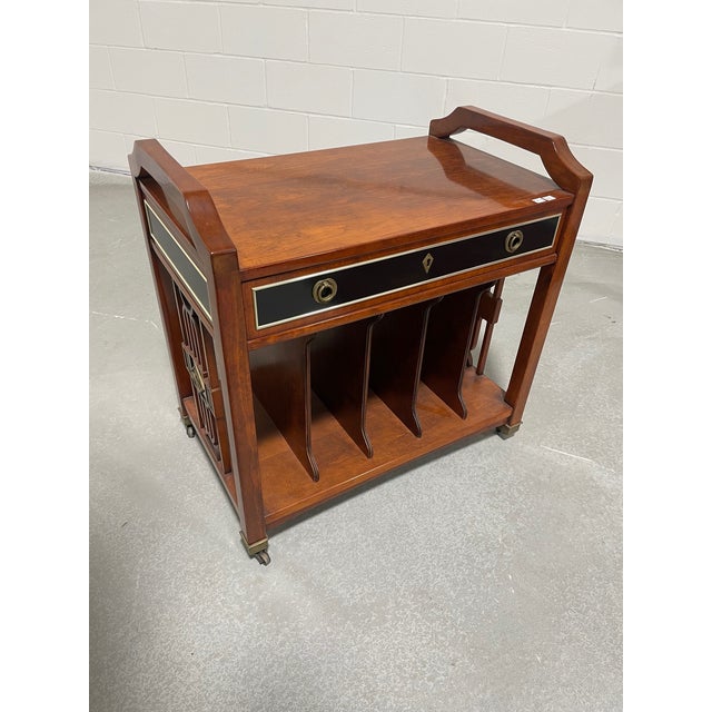 Late 20th Century Table for Vinyl Lp Album Storage For Sale - Image 9 of 13