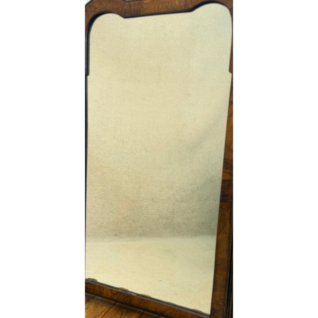 Queen Anne Dressing Table Mirror in Walnut, 1710 For Sale - Image 13 of 15