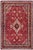 Shabby Chic Persian Red/Blue Wool Rug - 6'7'' X 9'10'' For Sale - Image 10 of 10