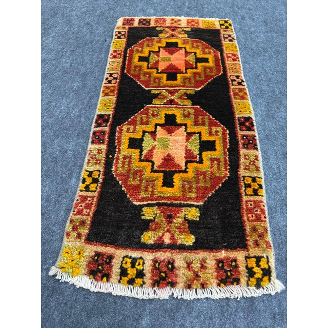Turkish Yastik Rug 1'6" x 3'2" #23958 Explore a curated collection of hallway runners, wool rugs, and handmade...