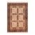 Art Nouveau 1990's Pak-Persian Beige/Black Wool Rug - 6'1'' X 8'11'' For Sale