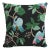 22" Indoor/Outdoor Pillow in Black Josephine Chinoiserie For Sale