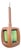 Pendant Lamp in Teak and Glass attributed to AB Stilarmatur, Tranås, Sweden, 1960s For Sale
