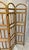 Vintage Rattan 3-Panel Room Divider For Sale - Image 4 of 12