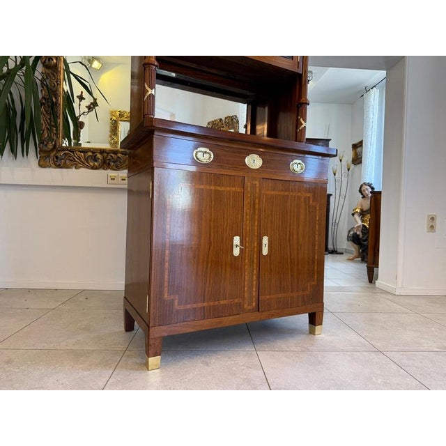 Antique Art Nouveau Buffet, 1920s For Sale - Image 16 of 17