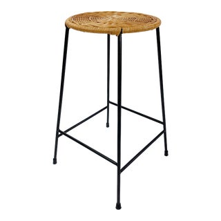 Vintage Arthur Umanoff Style Counter Stool For Sale