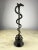 Metal Bronze and Marble Staff of Aesculapius, France, 1990s For Sale - Image 7 of 7