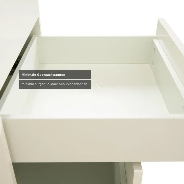 Cube Sideboard in White Wood from Interlübke For Sale - Image 6 of 12