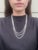 David Yurman Long Chain Necklace, Sterling Silver & 18k Yellow Gold, 72 In. For Sale - Image 4 of 4