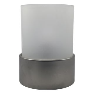 Cylindrical Table Lamp with Diffused Light, Italy, 1970s For Sale