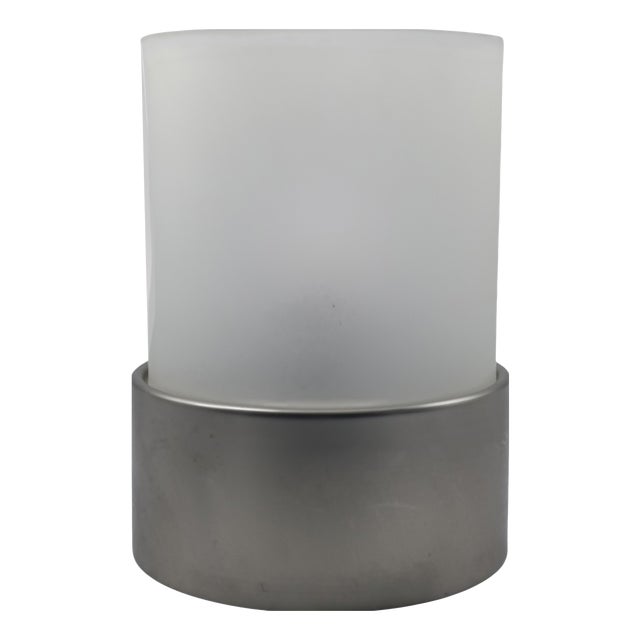 Cylindrical Table Lamp with Diffused Light, Italy, 1970s For Sale