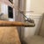 Wood Early 20th Century Gaff-Rigged Carved Wood Pond Yacht on Custom Cradle For Sale - Image 7 of 12