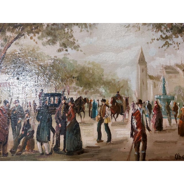 Abad, Landscapes, Oil on Canvases, 1950, Set of 2 For Sale - Image 11 of 18