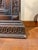 Early 20th Century Hand-Carved Gothic Revival Two-Tiered Cabinet With Iron Hardware For Sale - Image 15 of 16