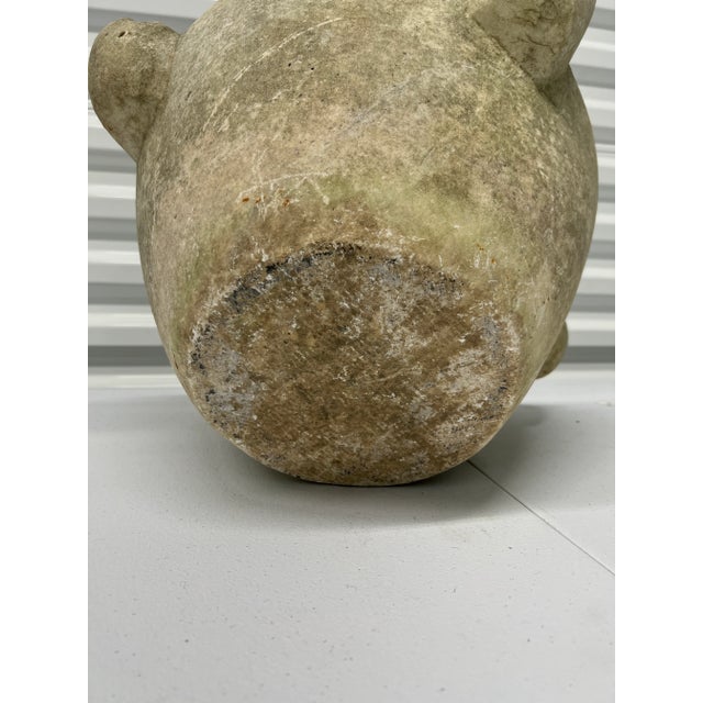 Large 18th Century, Italian or French White Marble Mortar Phenomenal Patina For Sale - Image 10 of 12