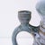 Three-Light Candlestick in Glazed Ceramic by Jacques Pouchain For Sale - Image 10 of 14