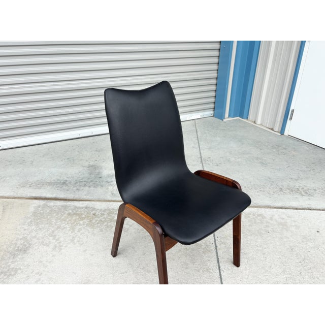 1960s Mid-Century Modern Walnut Dining Chairs by Chet Beardsley For Sale - Image 10 of 13