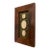 Italian Plaster Intaglios in 1880s Pine Frame For Sale