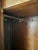 Early 20th Century British Made Art Nouveau Wardrobe Armoire With Stunning Carved Relief Accents and Hardware For Sale - Image 11 of 12