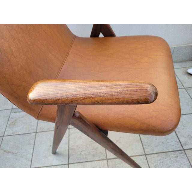 Teak Armchair by Lietti and Motta, 1958 For Sale - Image 9 of 12