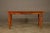 Cherry Wood Table and Padded Chairs, 1980s, Set of 5 For Sale - Image 4 of 12