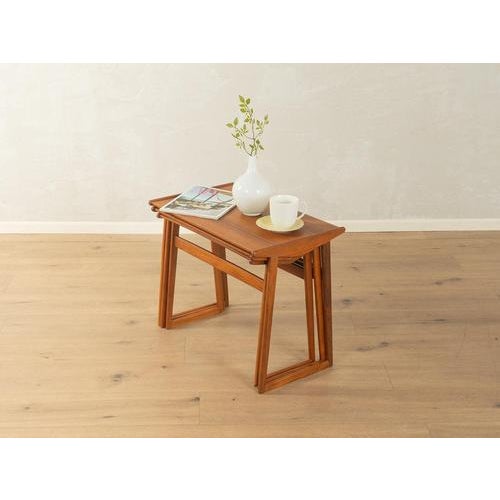 Vintage Danish Stacking Tables, 1960s, Set of 3 For Sale - Image 4 of 11