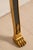 Empire Console Table with Green Alps Marble Top and Gold-Plated Friezes, 1970s For Sale - Image 9 of 12