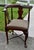 Vtg. Solid Mahogany Queen Anne Style Bicentennial Corner Chair For Sale In Philadelphia - Image 6 of 6
