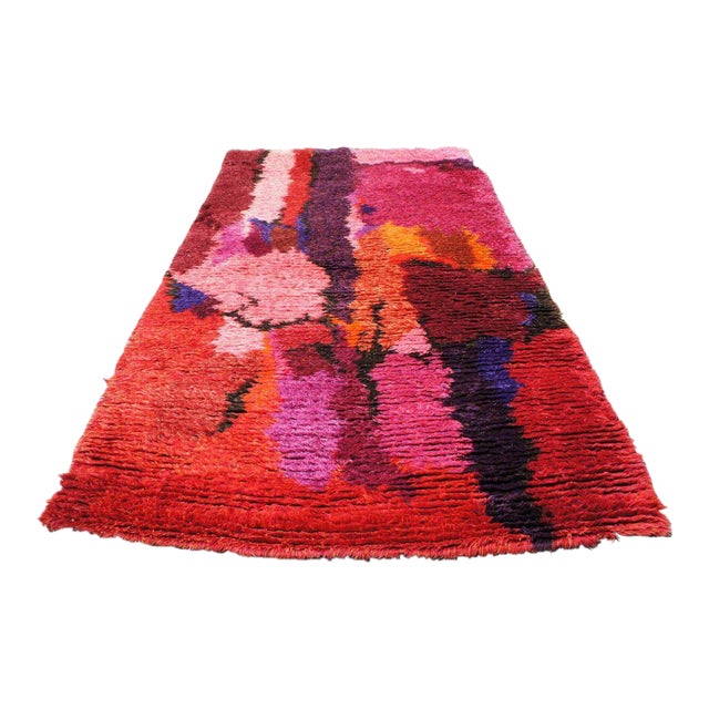 Vintage Rya Rug 6' x 11' Chairish