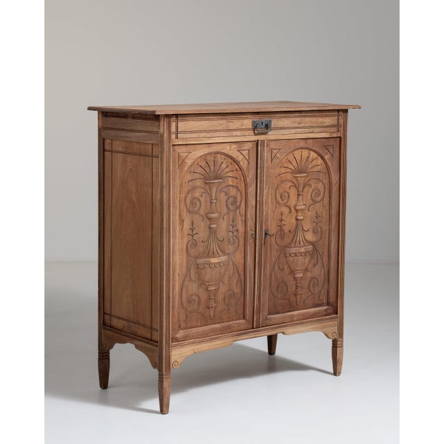 Traditional Wallnut Carved Buffet France Mid 19th Century For Sale - Image 3 of 13