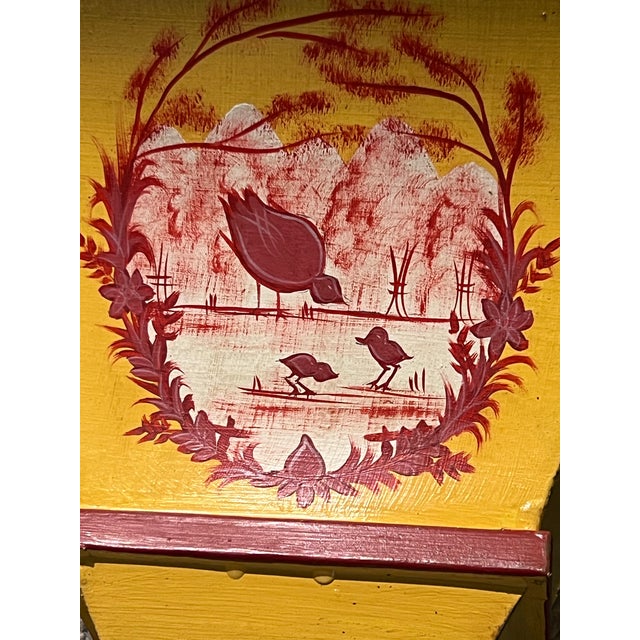 1960s Vintage Chinoiserie Tole Wall Shelves a Pair For Sale - Image 5 of 8