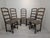 Vintage Oak Chair with High Backrest, 1965 For Sale - Image 10 of 16