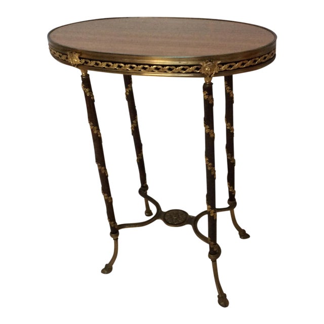 Late 19th Century Bronze Mounted Gueridon Table For Sale