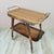 Mid-Century Bar Trolley in Wood and Brass, 1960s For Sale - Image 9 of 12