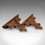 Pair of Vintage Decorative Wall Brackets, English, Clock Shelf, Italianate Taste For Sale - Image 10 of 10