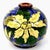 Antique Burslem Faience Floral Globe Vase from Gibsons & Sons, 1890s For Sale - Image 4 of 15