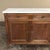Antique French Louis XVI Mahogany Buffet With Carrara Marble For Sale - Image 11 of 17