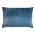 Contemporary Kevin O'Brien Woodgrain Faux Bois Denim Mini Cut Velvet Pillow For Sale - Image 3 of 3