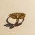 Modern Art Nouveau–Inspired Citrine and Pearl Botanical Ring in 14k Gold, Size 7.5 For Sale - Image 3 of 7