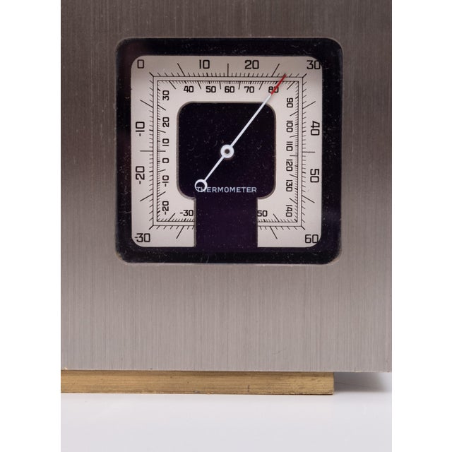 1970s Vintage Weather Station Timepiece by Jaeger-Le-Coultre, 1970 For Sale - Image 5 of 12