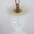 Glass Mid-Century Opaline Filigrana Murano Chandelier For Sale - Image 7 of 18
