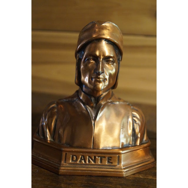 A fine early pair of book ends featuring Dante and Beatrice. These bookends come from the estate of a Free Mason who...