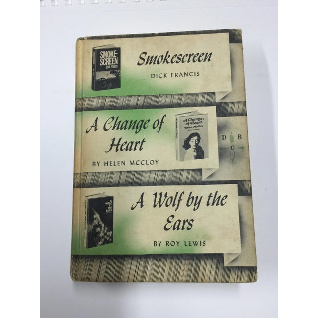This is a scarce offering from the Detective Book Club of Roslyn, NY, 1973. Smokescreen by Dick Francis, A Change of Heart...