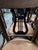Set of 6 vintage bentwood chairs, each adorned with an elegant black lyre-shaped backrest. High-quality craftsmanship,...