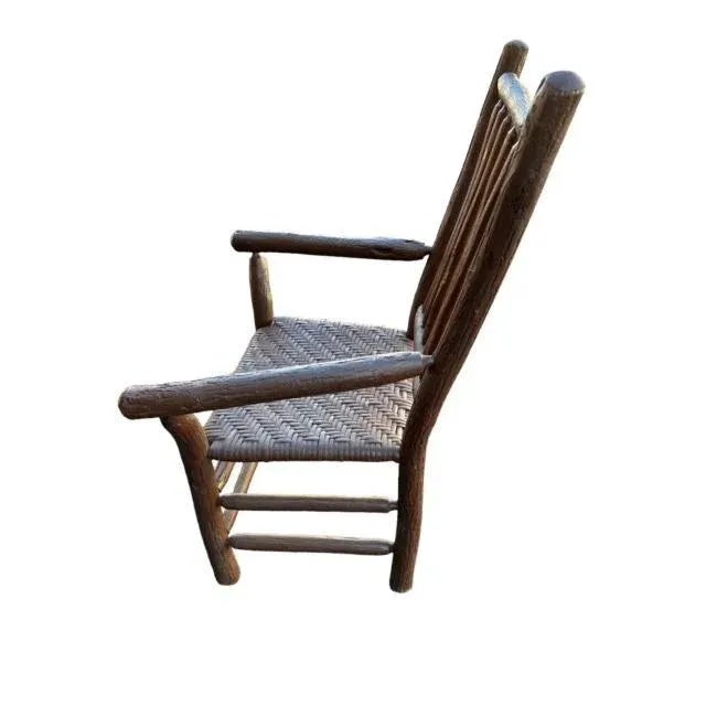 1910s Old Hickory Wooden Chair For Sale - Image 4 of 6