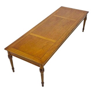 Mid-Century Modern Widdicomb Solid Wood Coffee Table, Grand Rapids 1950s For Sale