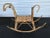 Wood Vintage Bamboo Rocking Horse For Sale - Image 7 of 7