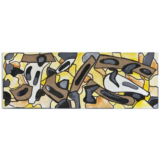 Dalila Crotti, Fields and Skies 3, Acrylic on Canvas, 2007 For Sale - Image 4 of 4