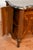 1920 Antique French Louis XVI Walnut Satin Wood Inlaid Marble Top Commode Chest of Drawers For Sale - Image 16 of 18