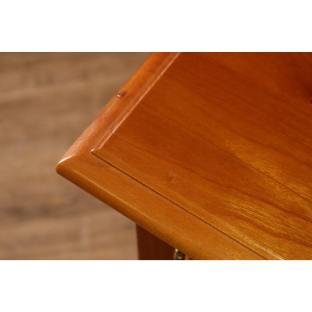 Wood Nathan Hale Natural Finish Solid Cherry Sideboard For Sale - Image 7 of 18